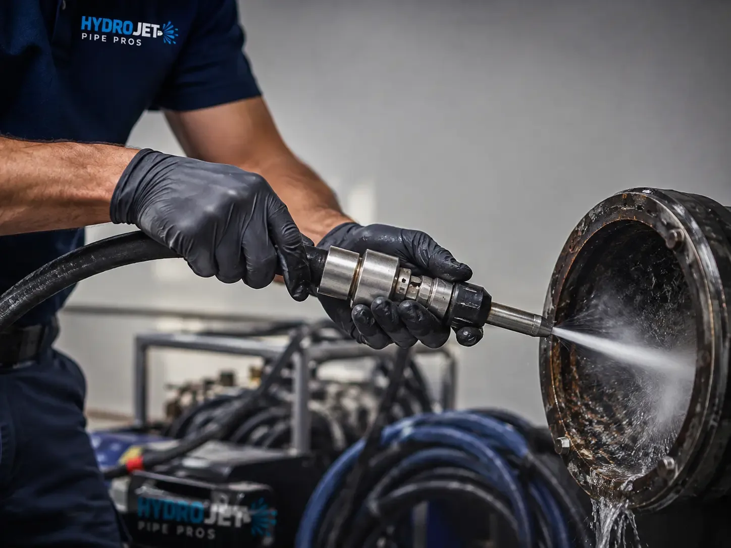 Hydro Jet Pipe Descaling in Pacifica, CA